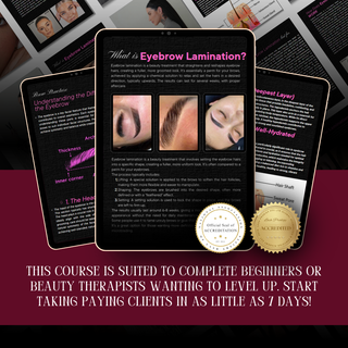 Brow Lamination Course