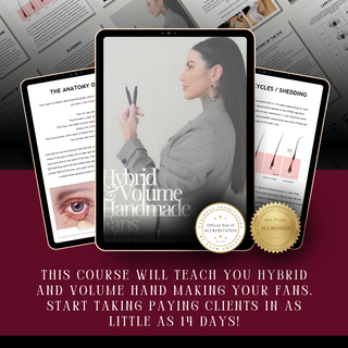 Handmade Volume (3D - 10D) Lash Extension Course