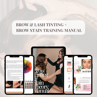 Brow & Lash Tinting & Stain Training Manual