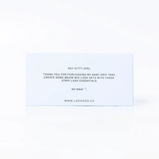 Jet Black Cashmere Pre-Made Spikes Mix Tray - Baby Drip Tray