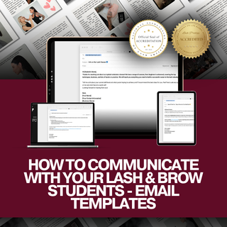How To Communicate With Your Lash & Brow Students