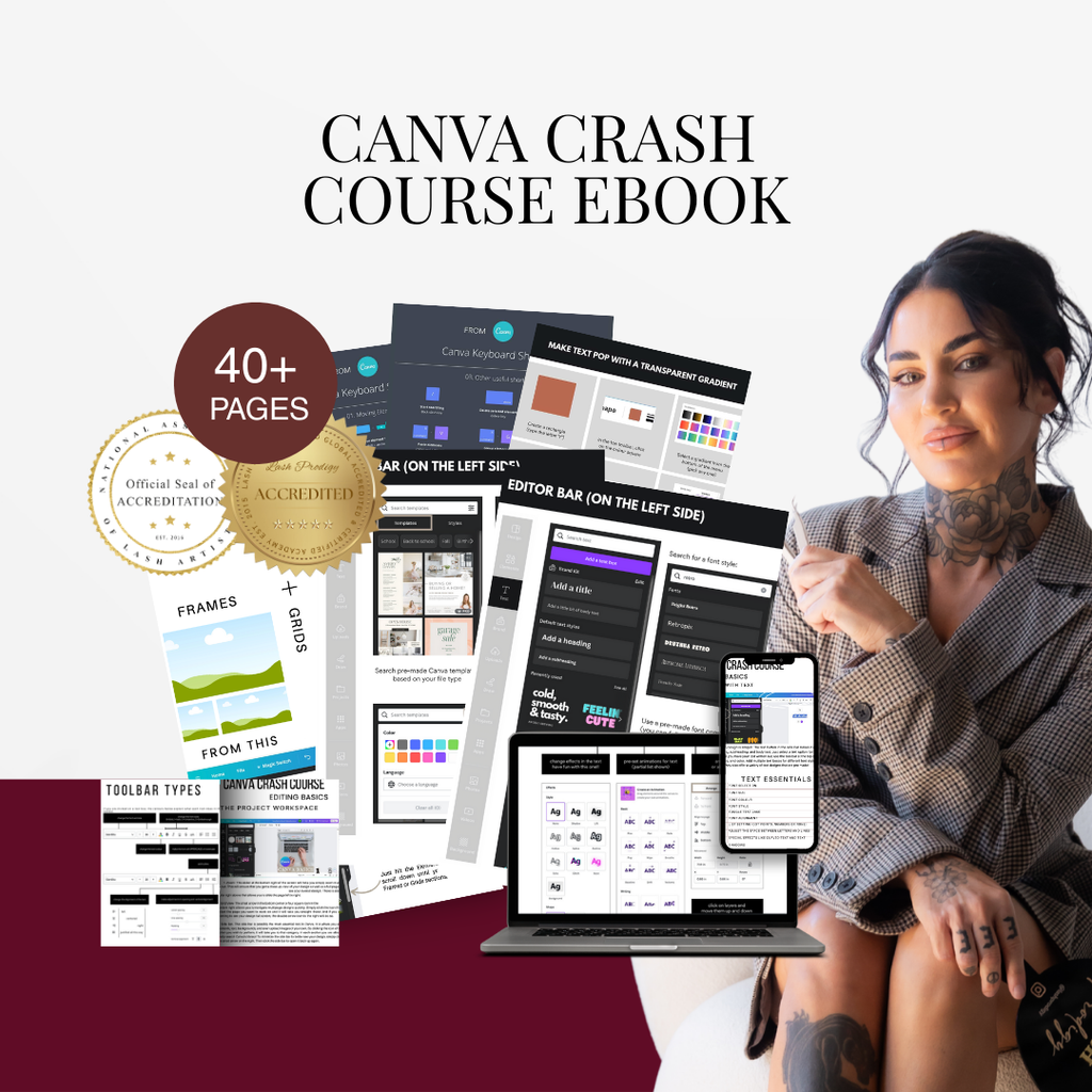Canva Crash Course Ebook – The Ultimate Guide to Pro Design Skills