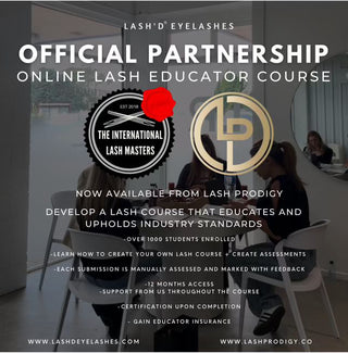 International Lash Master's Online Educator Course