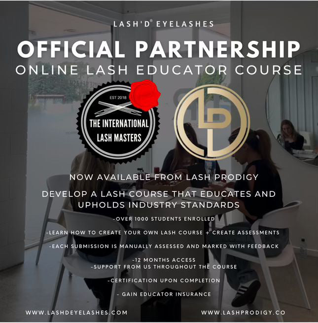 International Lash Master's Online Educator Course