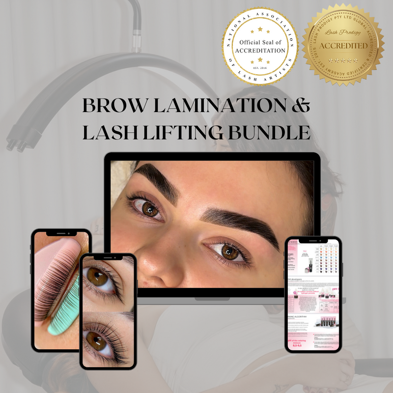 Lash Lifting + Tinting, Brow Tinting / Stain & Brow Lamination Course