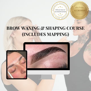 Brow Sculpting/Waxing Course (Includes Mapping)
