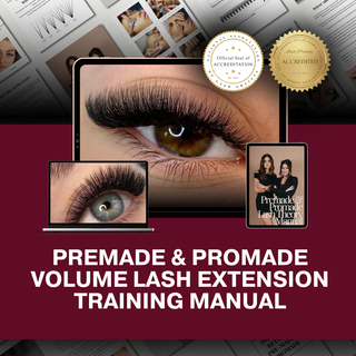 Premade Volume Lash Extension Training Manual