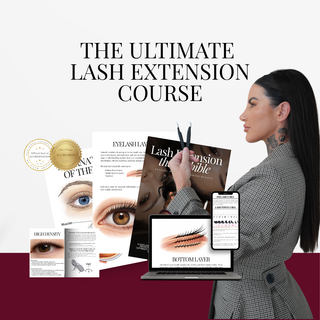 The Ultimate Lash Extension Bundle (Classic, Hybrid,Handmade Russian Volume 3D-10D) & Premade Volume Course