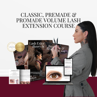 Classic, Premade & Promade Volume Lash Extension Course