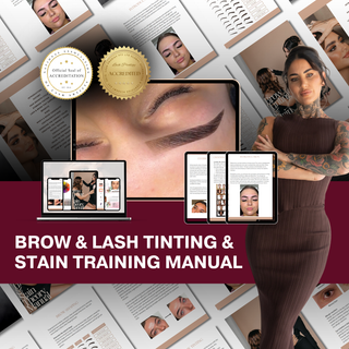 Brow & Lash Tinting & Stain Training Manual