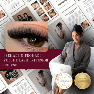 Premade & Promade Volume Lash Extension Course