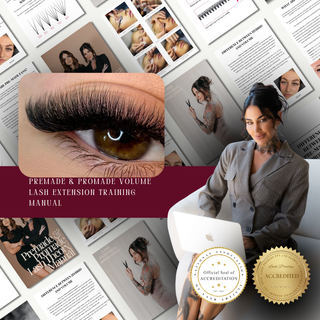 Premade Volume Lash Extension Training Manual