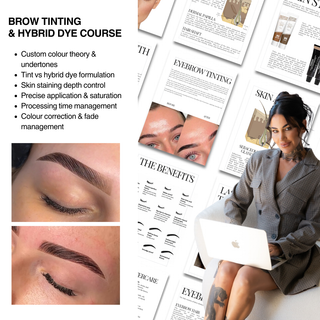 Brow Tinting & Hybrid Dye Course