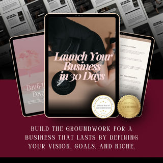 Launch Your Business in 30 Days