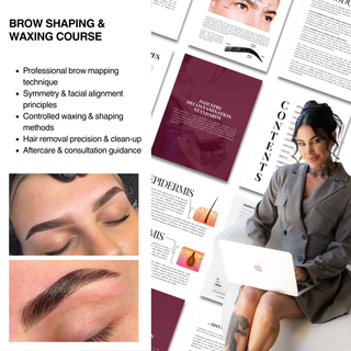 Brow Sculpting / Waxing Course (Includes Mapping)