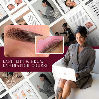Lash Lift & Brow Lamination Course