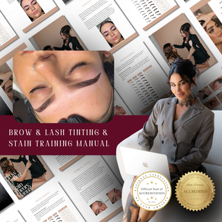 Brow & Lash Tinting & Stain Training Manual