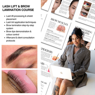 Lash Lift & Brow Lamination Course