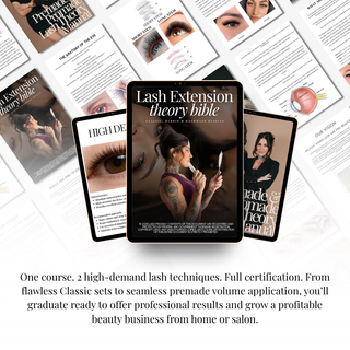 Classic, Premade & Promade Volume Lash Extension Course