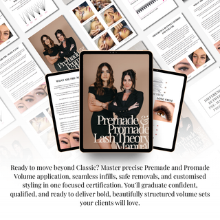 Premade & Promade Volume Lash Extension Course