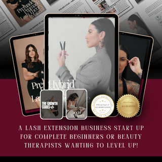 The Ultimate Lash Extension Bundle (Classic, Hybrid,Handmade Russian Volume 3D-10D) & Premade Volume Course