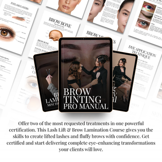 Lash Lift & Brow Lamination Course