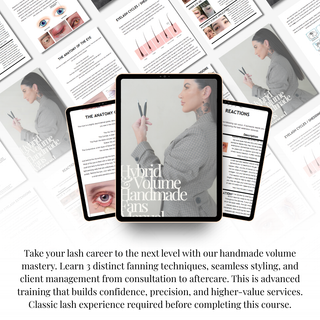 Handmade Volume (3D - 10D) Lash Extension Course