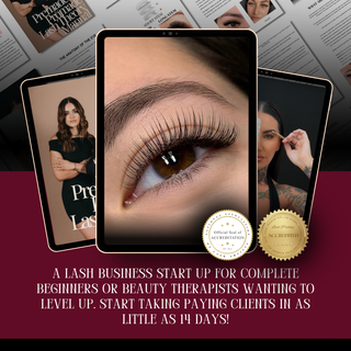 Classic, Premade & Promade Volume Lash Extension Course