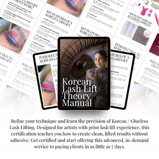 Korean Glueless Lash Lift Course