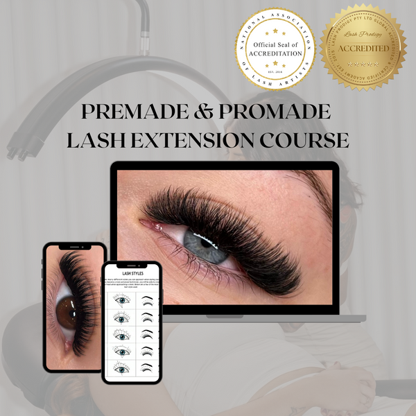 Premade & Promade Volume Lash Extension Course