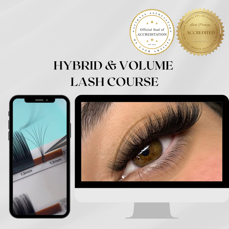 Handmade Hybrid & Russian Volume (3D - 10D) Lash Extension Course