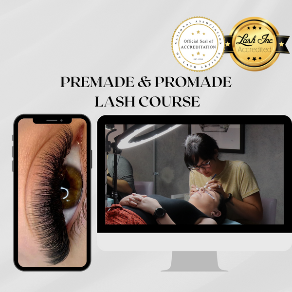 Premade & Promade Volume Lash Extension Course