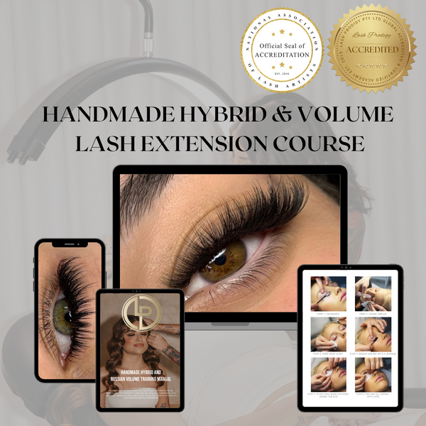 Handmade Hybrid & Russian Volume (3D - 10D) Lash Extension Course