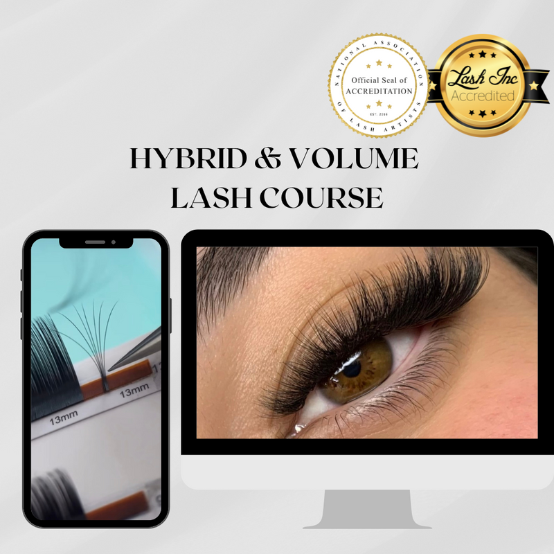 Handmade Hybrid & Russian Volume (3D - 10D) Lash Extension Course