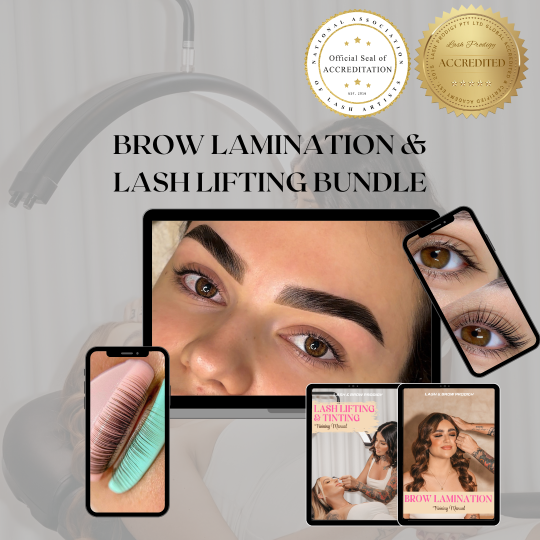 Lash Lifting + Tinting, Brow Tinting / Stain & Brow Lamination Course