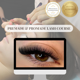 Premade & Promade Volume Lash Extension Course