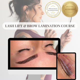 Lash Lift & Brow Lamination Course