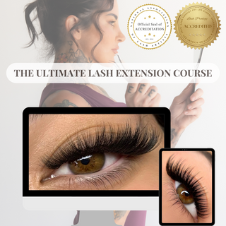 The Ultimate Lash Extension Bundle (Classic, Hybrid,Handmade Russian Volume 3D-10D) & Premade Volume Course