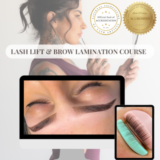 Lash Lift & Brow Lamination Course