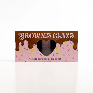 Brownie Glaze Lash Tray - Dark Brown Lashes