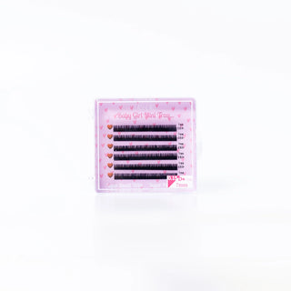 Baby Girl Mini Eyelash Extension Trays- Mixed Tray