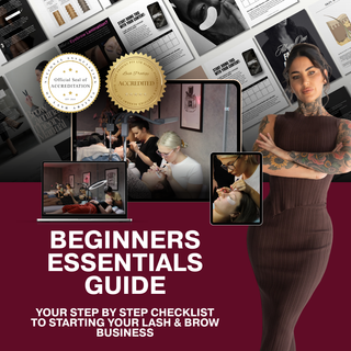 Lash & Brow Business Essentials For Beginners