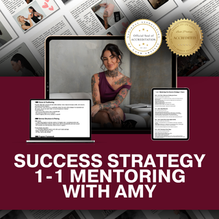 Success Strategy 1-1 Mentoring With Amy