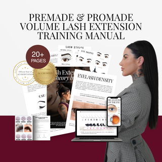 Premade Volume Lash Extension Training Manual