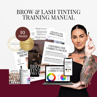 Brow & Lash Tinting Training Manual
