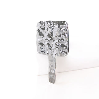 Silver Handheld Mirror