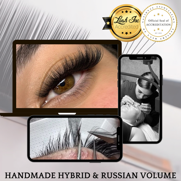 Handmade Hybrid & Russian Volume (3D - 10D) Lash Extension Course