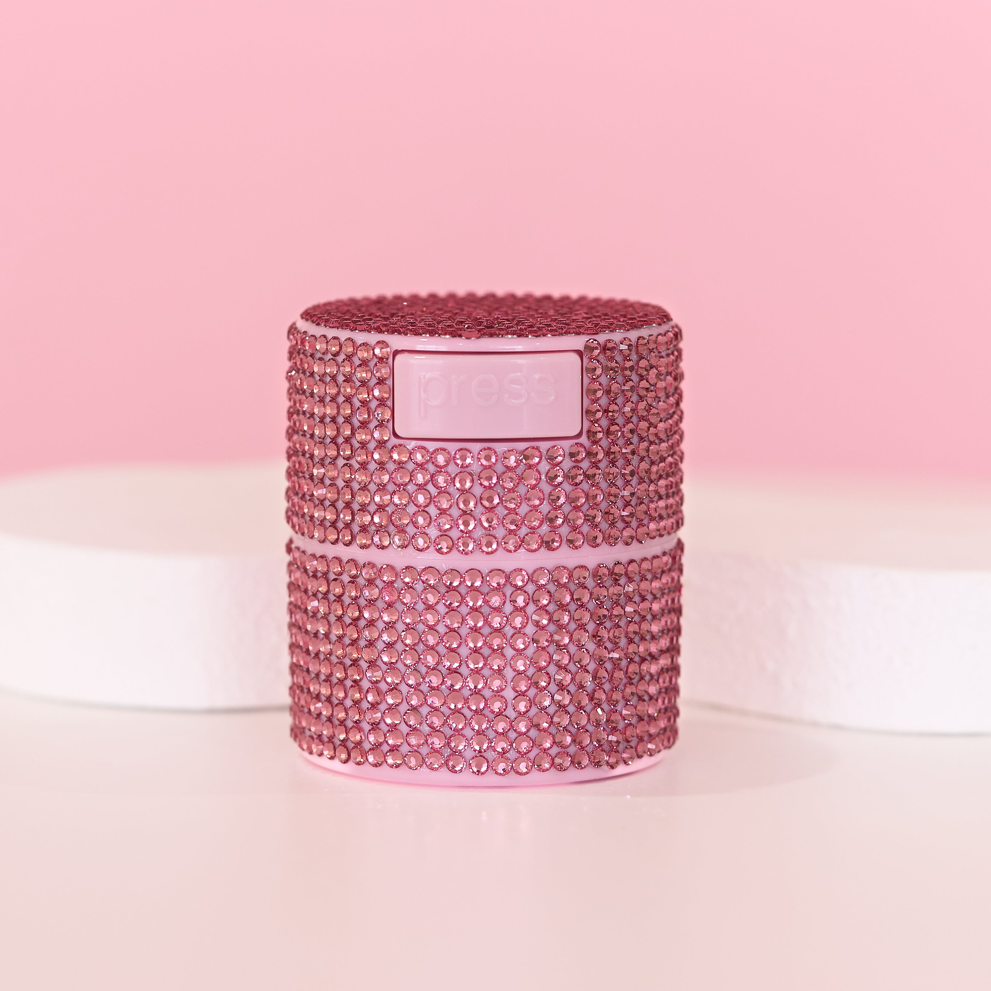 Pink Diamond Glue Container