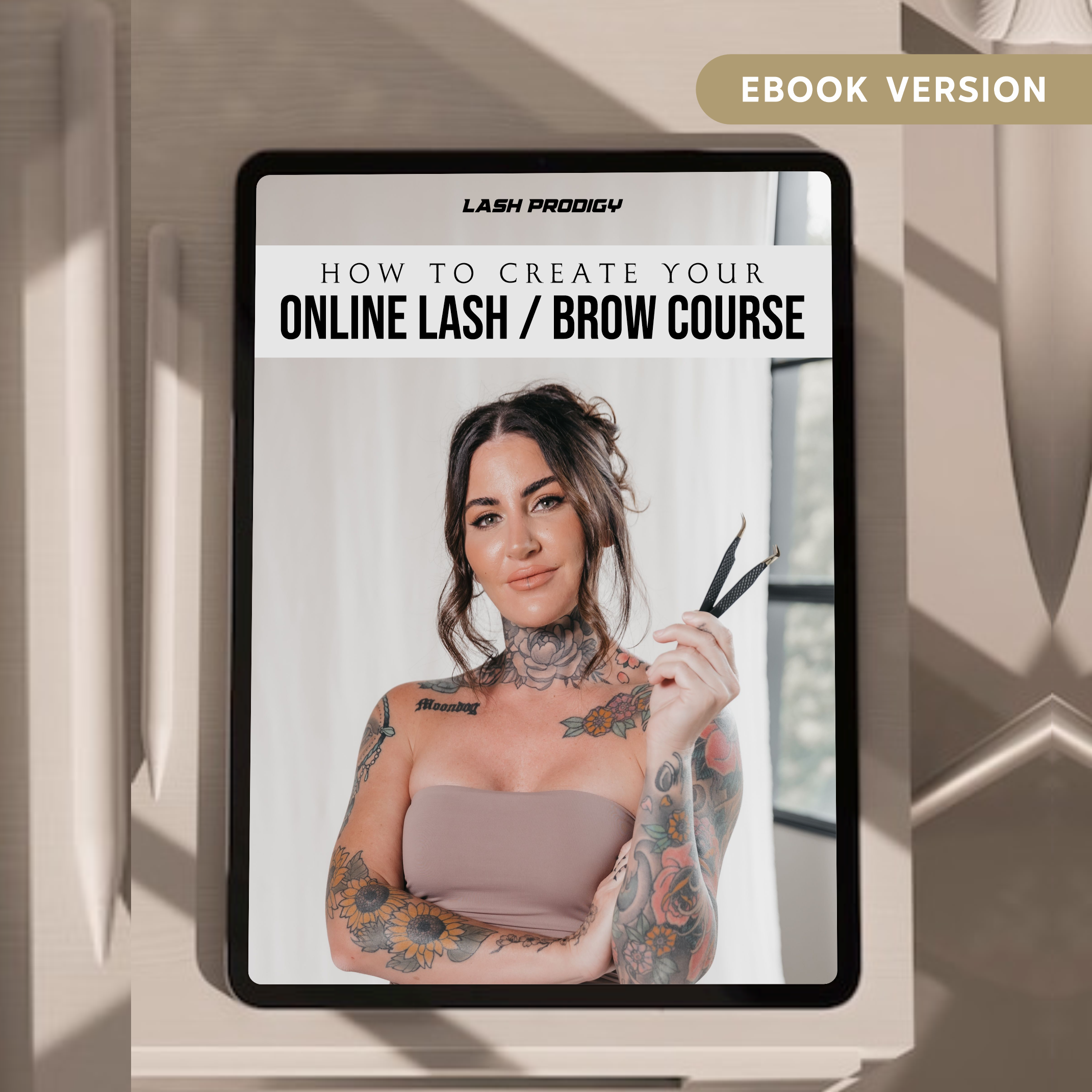 How To Create Your Online Lash / Brow Course