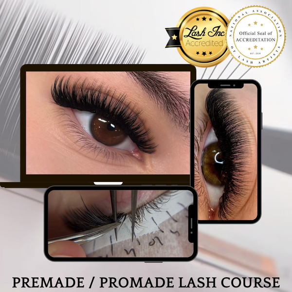 Premade & Promade Volume Lash Extension Course